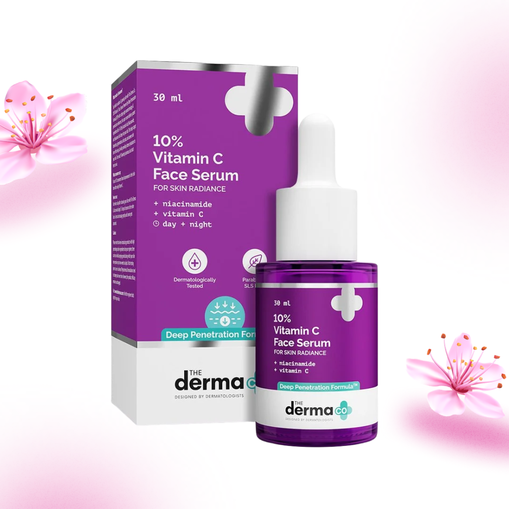 The Derma Co 10% Vitamin C Face Serum for Skin Radiance