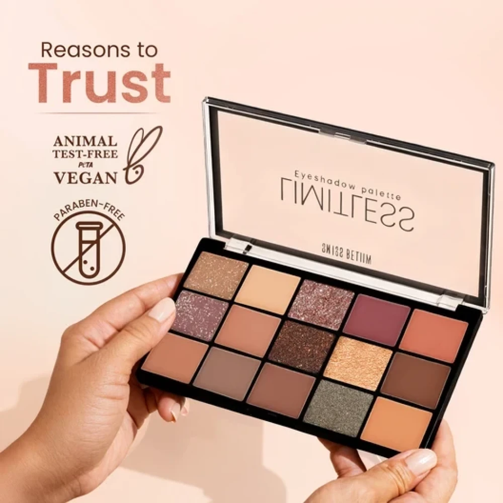 Swiss Beauty Limitless Eyeshadow Palette