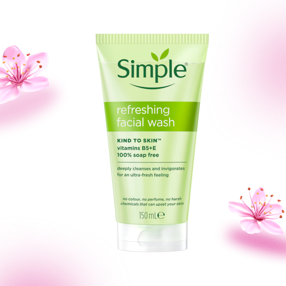Simple Kind To Skin Refreshing Facial Wash Gel 150 ml