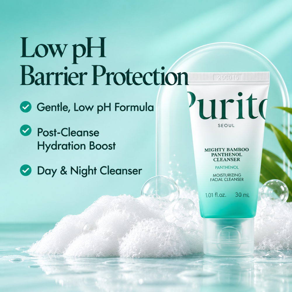 Purito Mighty Bamboo Panthenol Cleanser