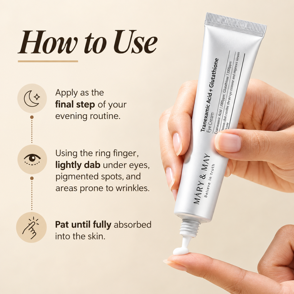 Mary&May Tranexamic Acid+Glutathione Eye Cream
