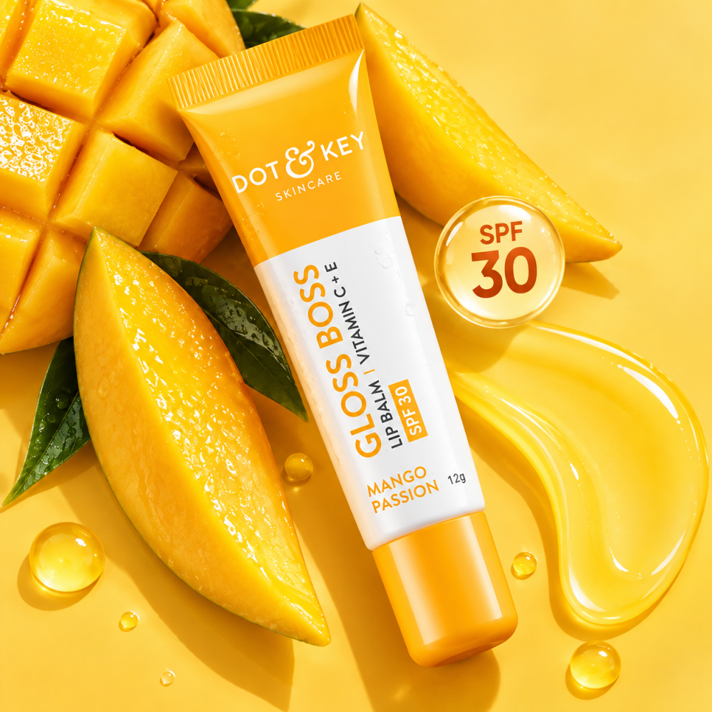 Dot & Key Gloss Boss Vitamin C + E Lip Balm SPF50 - Mango Passion